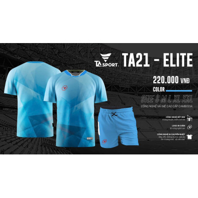 ÁO BÓNG ĐÁ KHÔNG LOGO TA21 ELITE